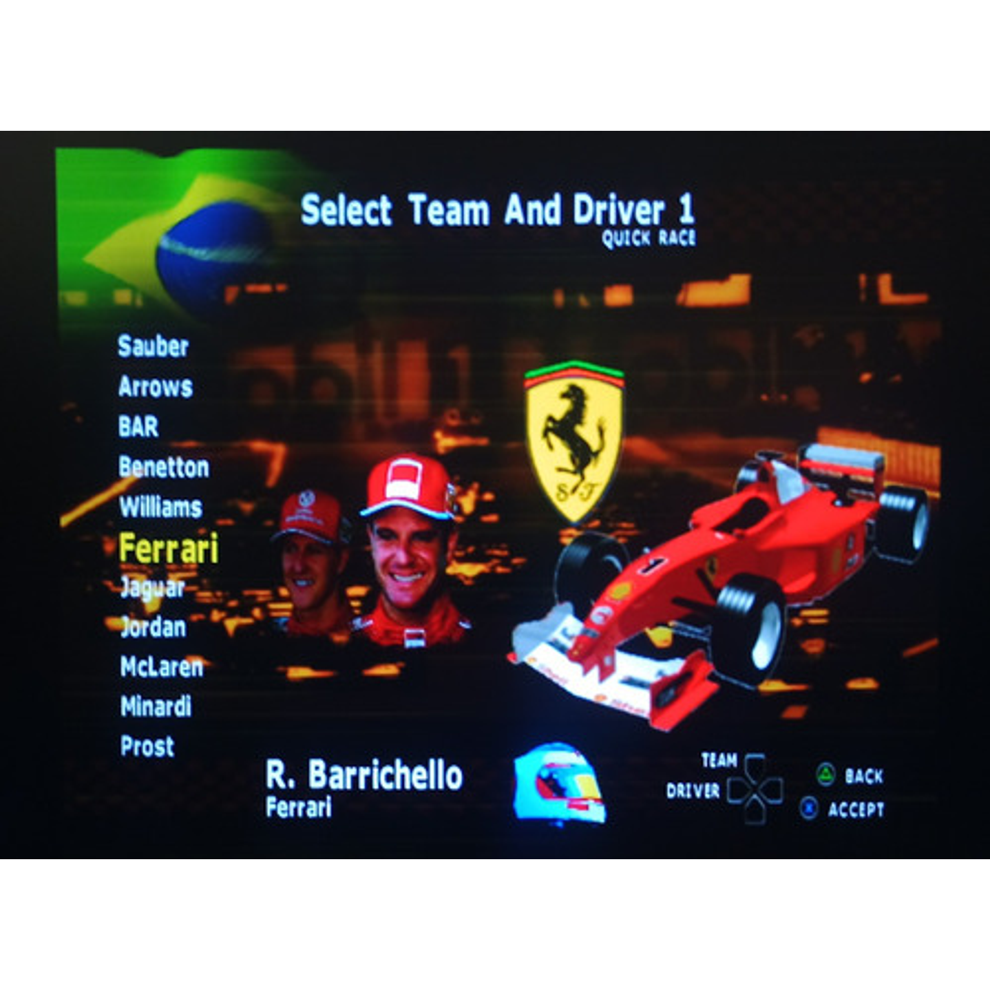 F1 Formula One 2001 Ps2 5
