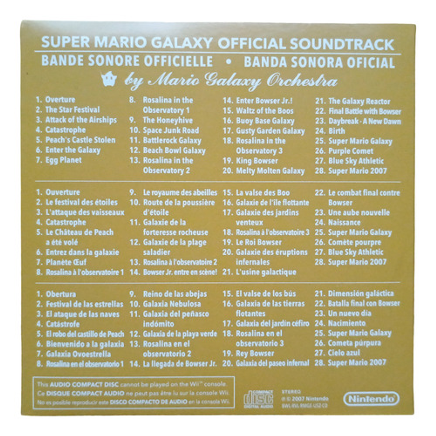 Super Mario Galaxy Soundtrack  4