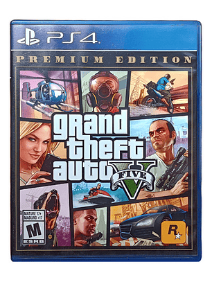 Grand Theft Auto V Premium Edition  Ps4