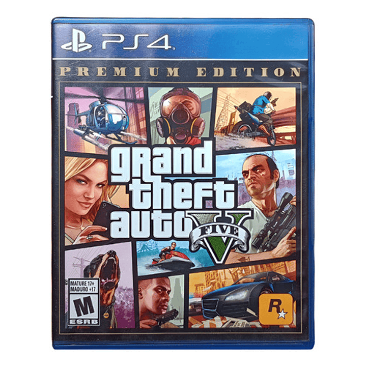 Grand Theft Auto V Premium Edition  Ps4 1