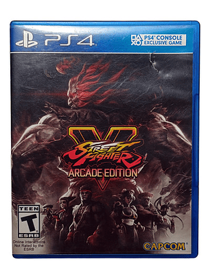 Street Fighter 5 Arcade Edition Ps4
