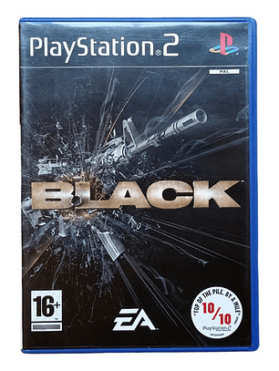Black Playstation Playstation Ps2 Pal