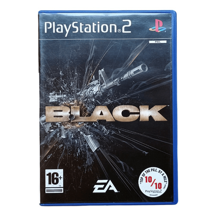 Black Playstation Playstation Ps2 Pal 1