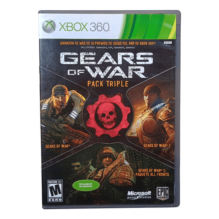 Gears Of War Triple Pack Xbox 360 1