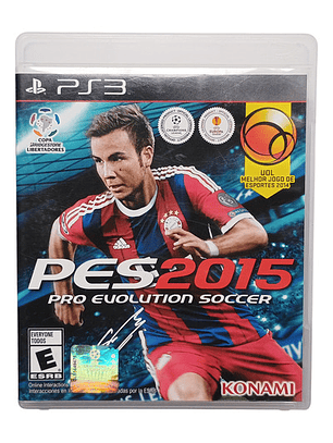 Pro Evolution Soccer 2015 Ps3
