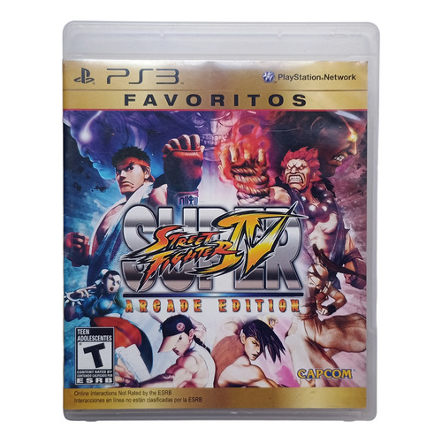 Super Street Fighter 4 Arcade Edition Playstation Ps3 1