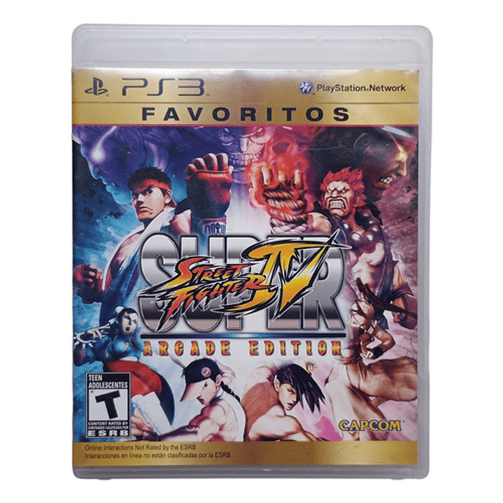 Super Street Fighter 4 Arcade Edition Playstation Ps3 1