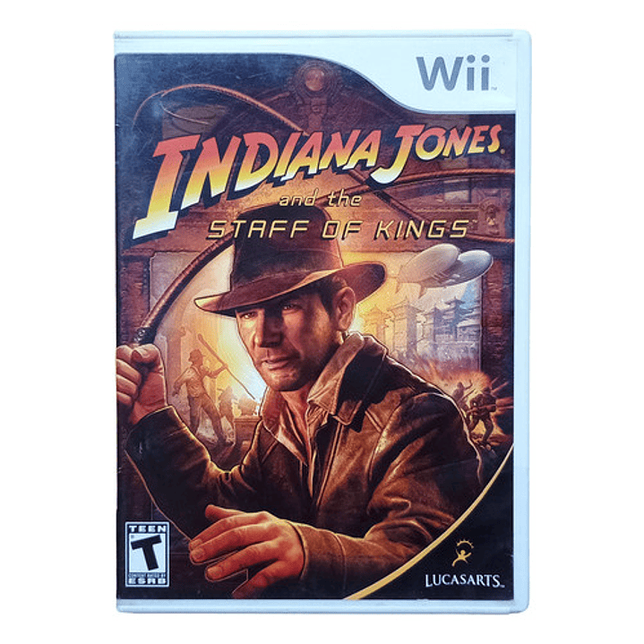 Indiana Jones Staff Of Kings Wii 1