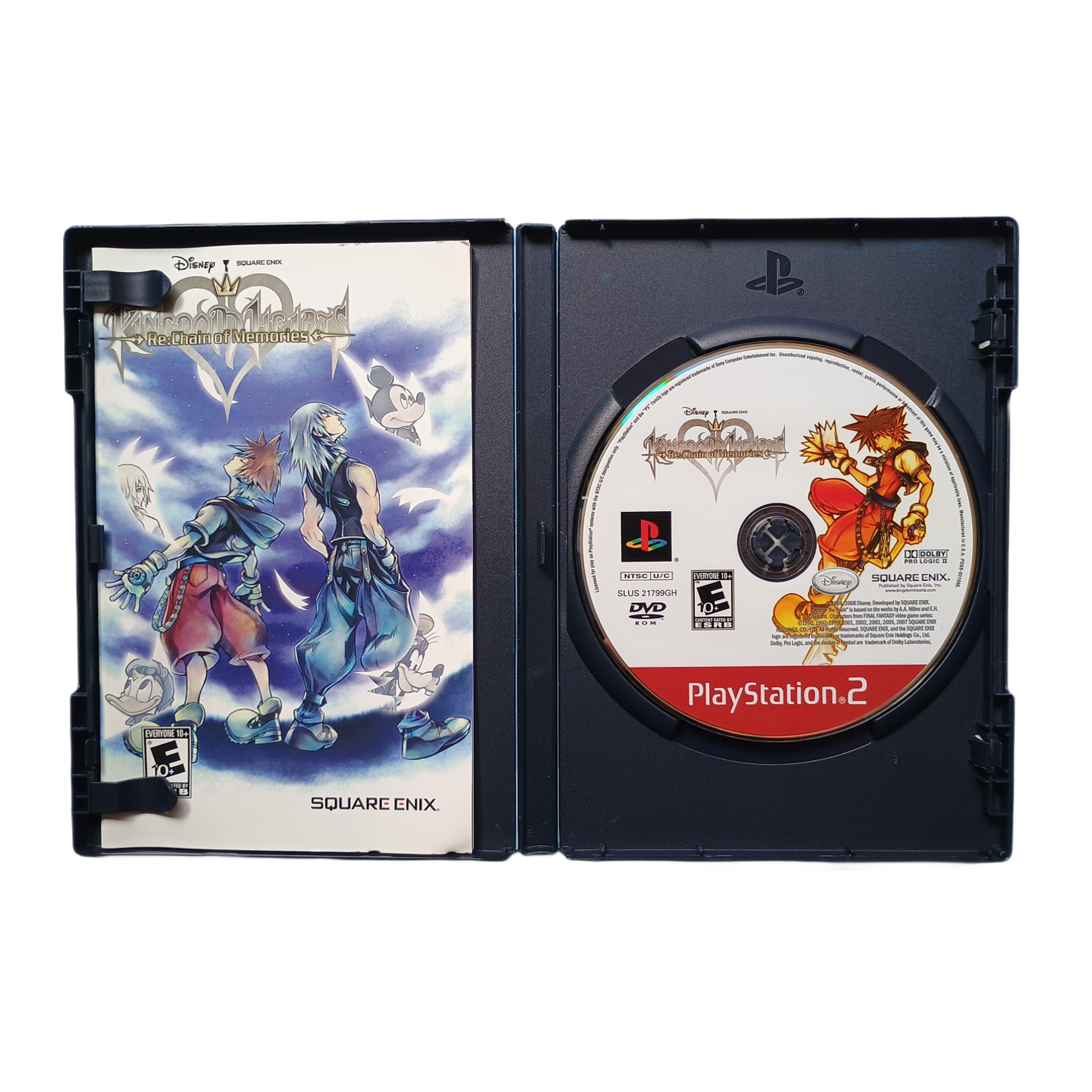 Kingdom Hearts Chain Memories Ps2 2