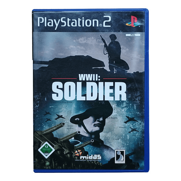 Wwii Soldier Ps2 Pal 1