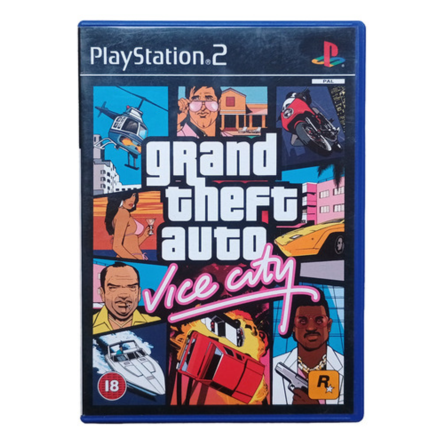 Grand Theft Auto Vice City Ps2 Pal 1