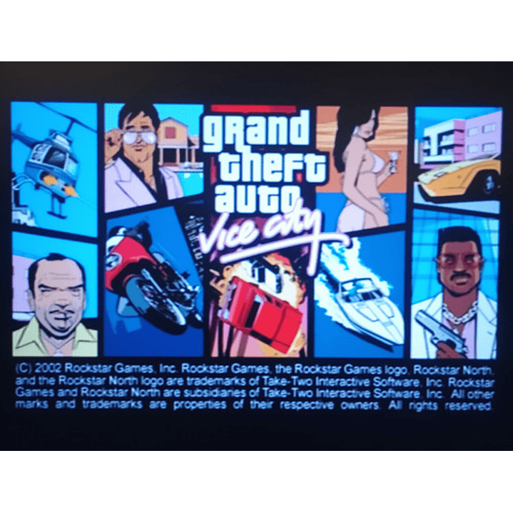 Grand Theft Auto Vice City Ps2 Pal 4