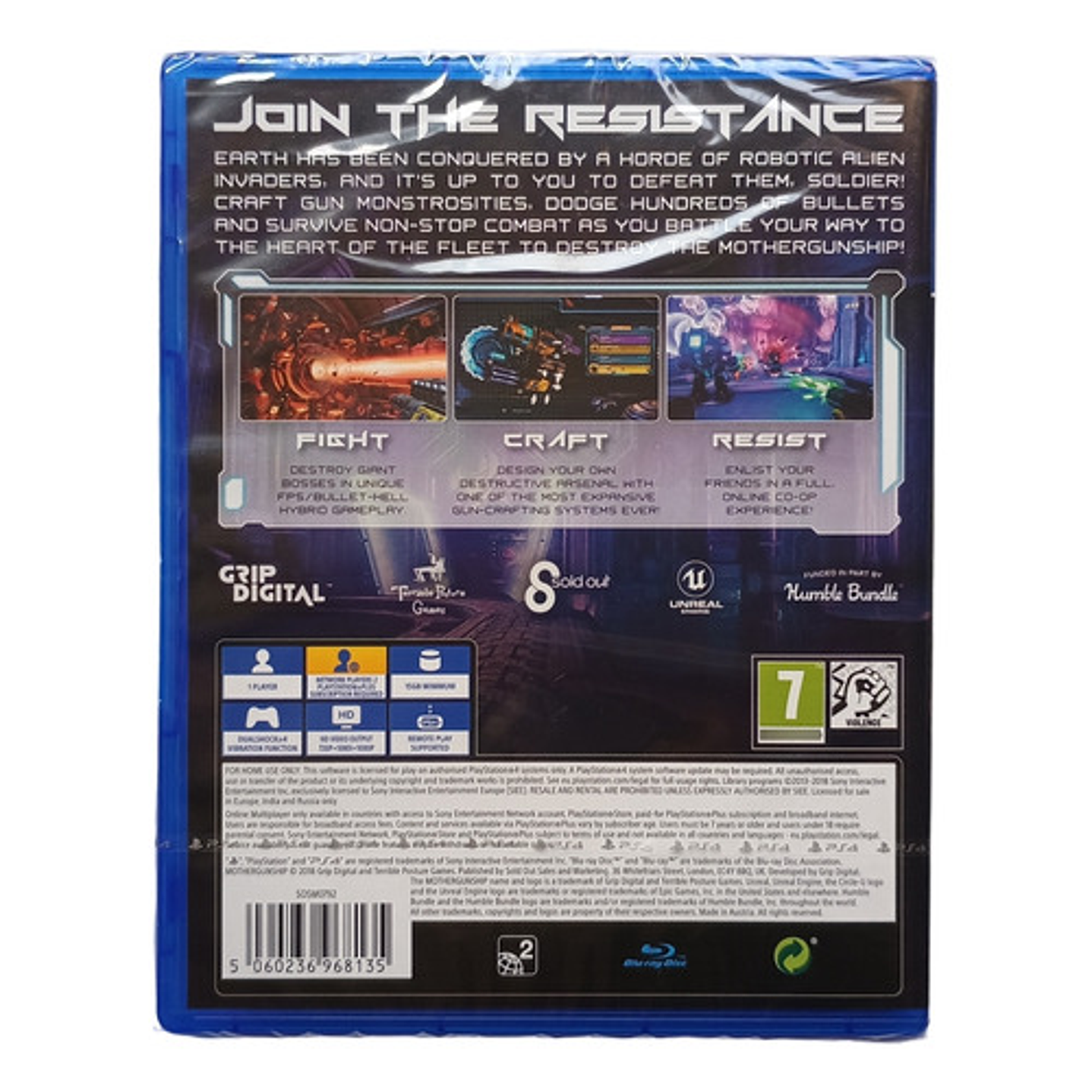 Mothergunship Ps4 / Juego Físico 2