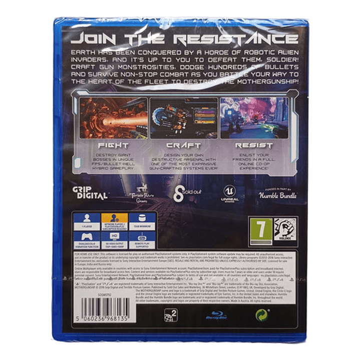 Mothergunship Ps4 / Juego Físico 2