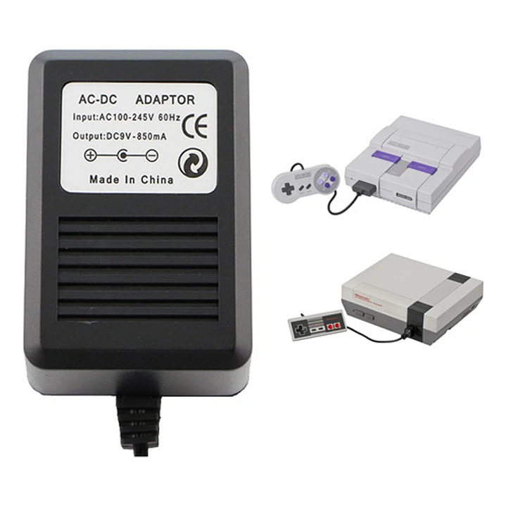 Transformador Compatible Snes Y Nes