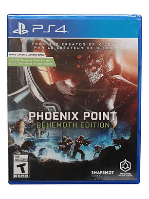 Phoenix Point Behemoth Edition Ps4