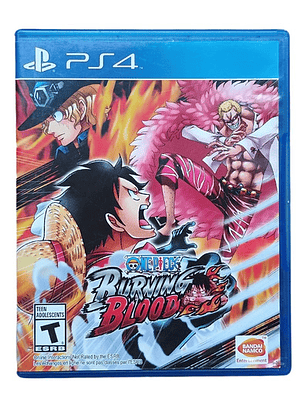 One Piece Burning Blood Ps4