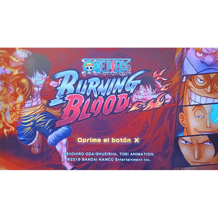 One Piece Burning Blood Ps4 4