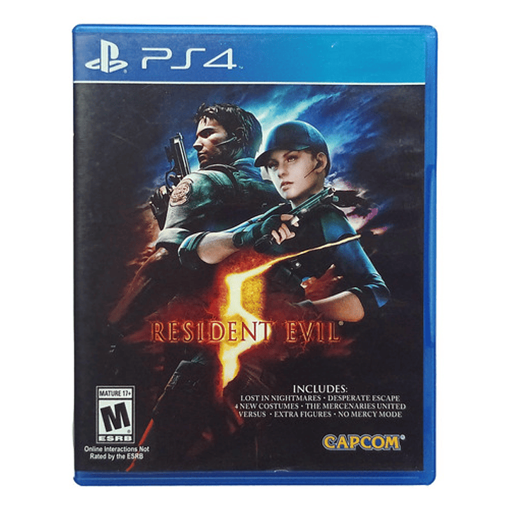 Resident Evil 5 Ps4 1