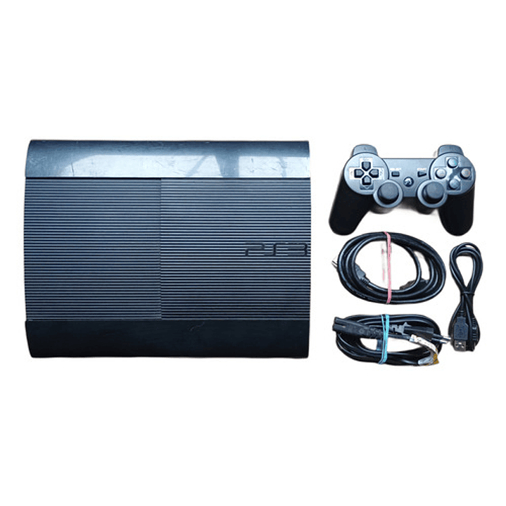 Consola Playstation Negra Ps3 1