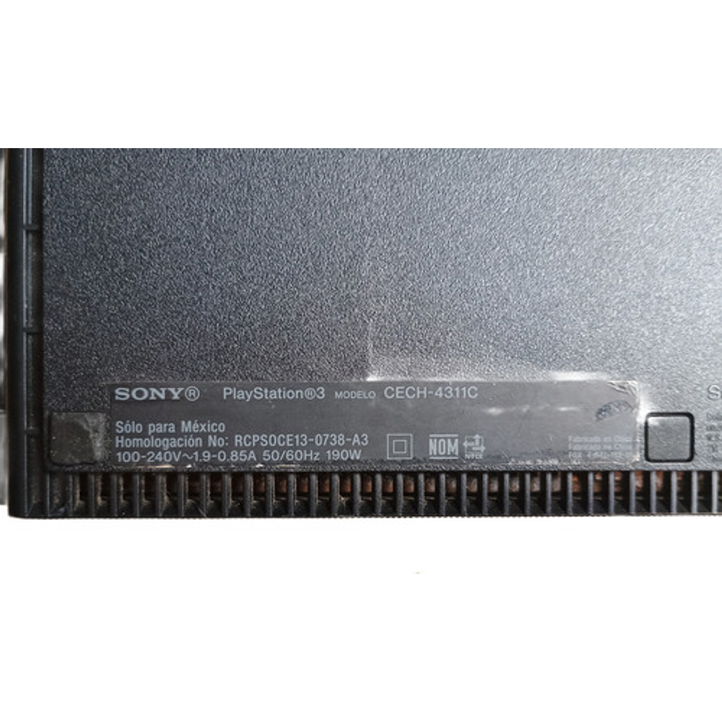 Consola Playstation Negra Ps3 5