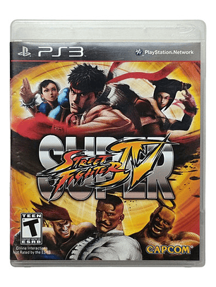 Super Street Fighter 4 Ps3