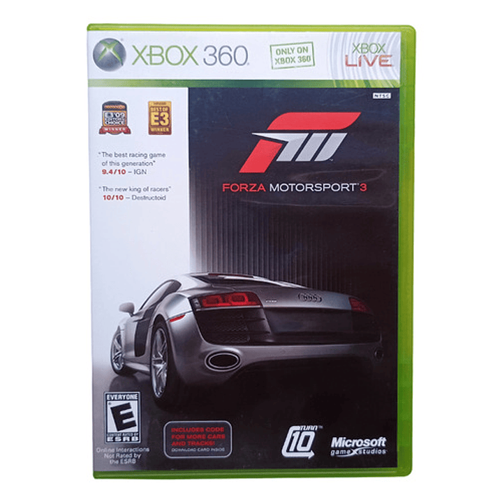 Forza Motorsport 3 Xbox 360 1