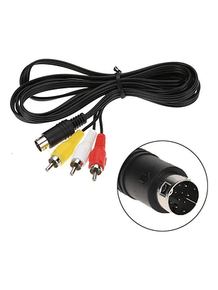 Cable Video Compatible Sega Génesis 2 Y 3