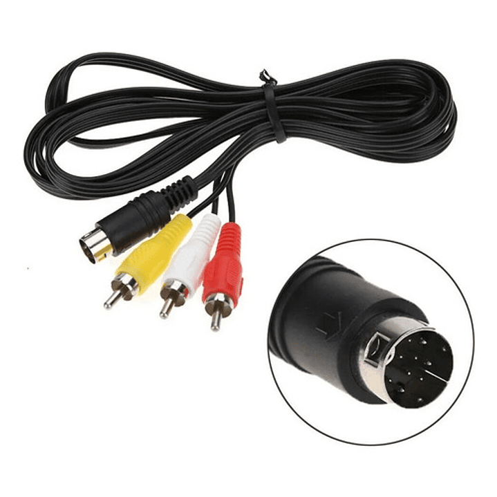 Cable Video Compatible Sega Génesis 2 Y 3