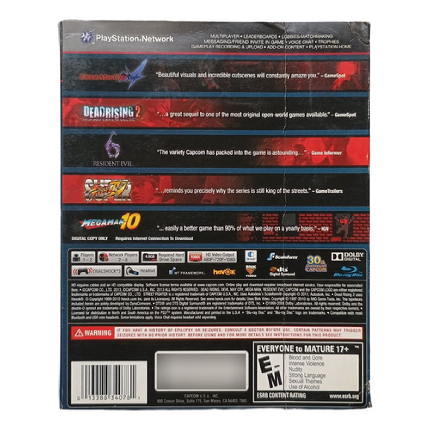 Capcom Essentials Ps3 9