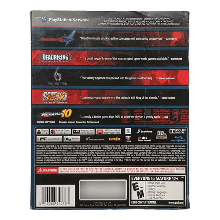 Capcom Essentials Ps3 9