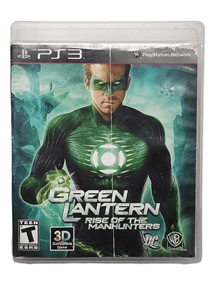 Green Lantern Rise Of The Manhunters Ps3