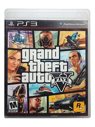 Grand Theft Auto V Playstation Ps3