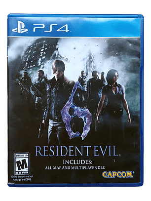 Resident Evil 6 Ps4