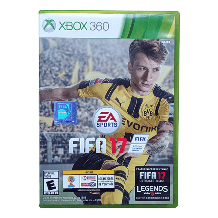 Fifa 17 Xbox 360 1