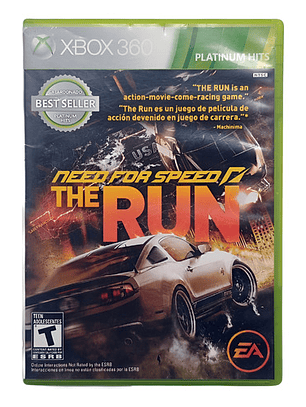 Need For Speed The Run Xbox 360