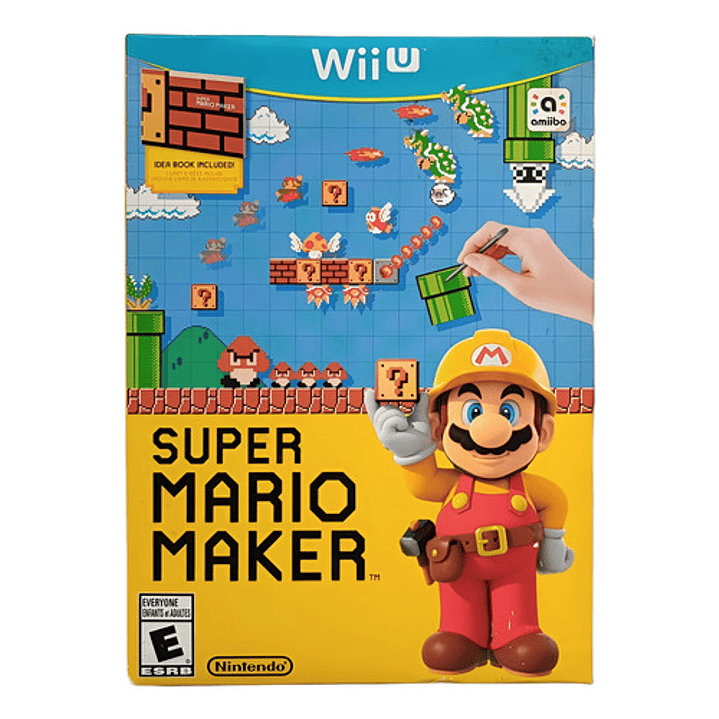 Mario  Super Mario Maker Nintendo Wii U Físico 1