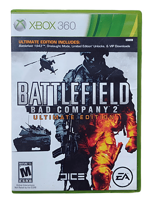 Battlefield Bad Company 2 Ultimate Edition Xbox 360