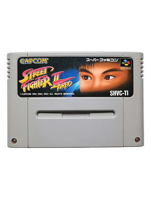 Street Fighter 2 Turbo Snes Jap