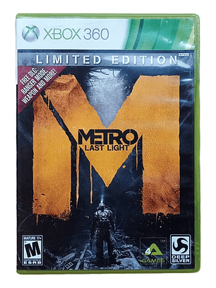 Metro Last Light Limited Edition Xbox 360