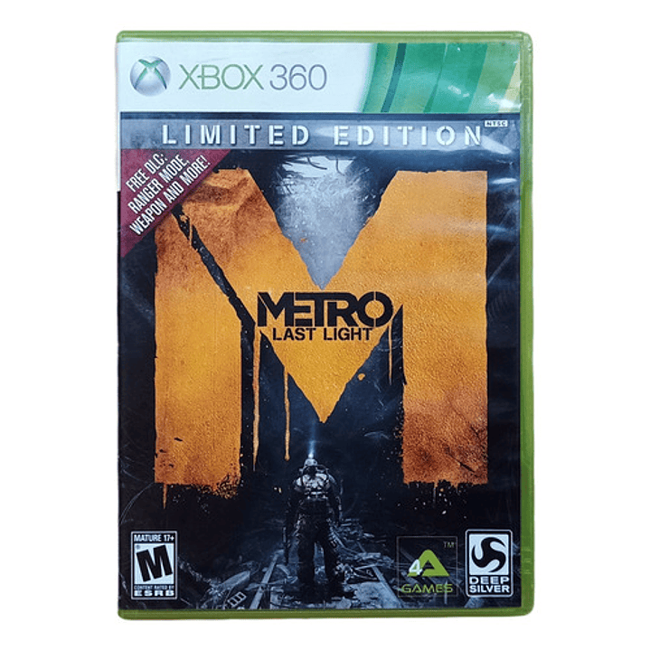 Metro Last Light Limited Edition Xbox 360 1