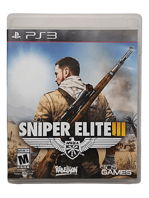 Sniper Elite Iii Afrika Ps3
