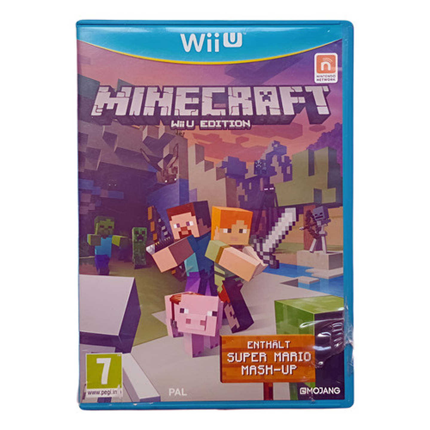 Minecraft Wii U Europeo 1