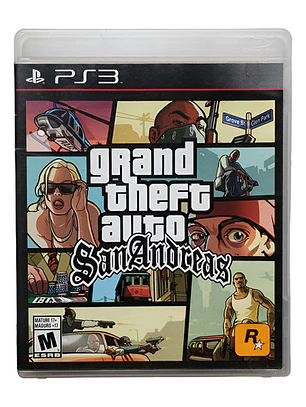 Grand Theft Auto San Andreas Ps3