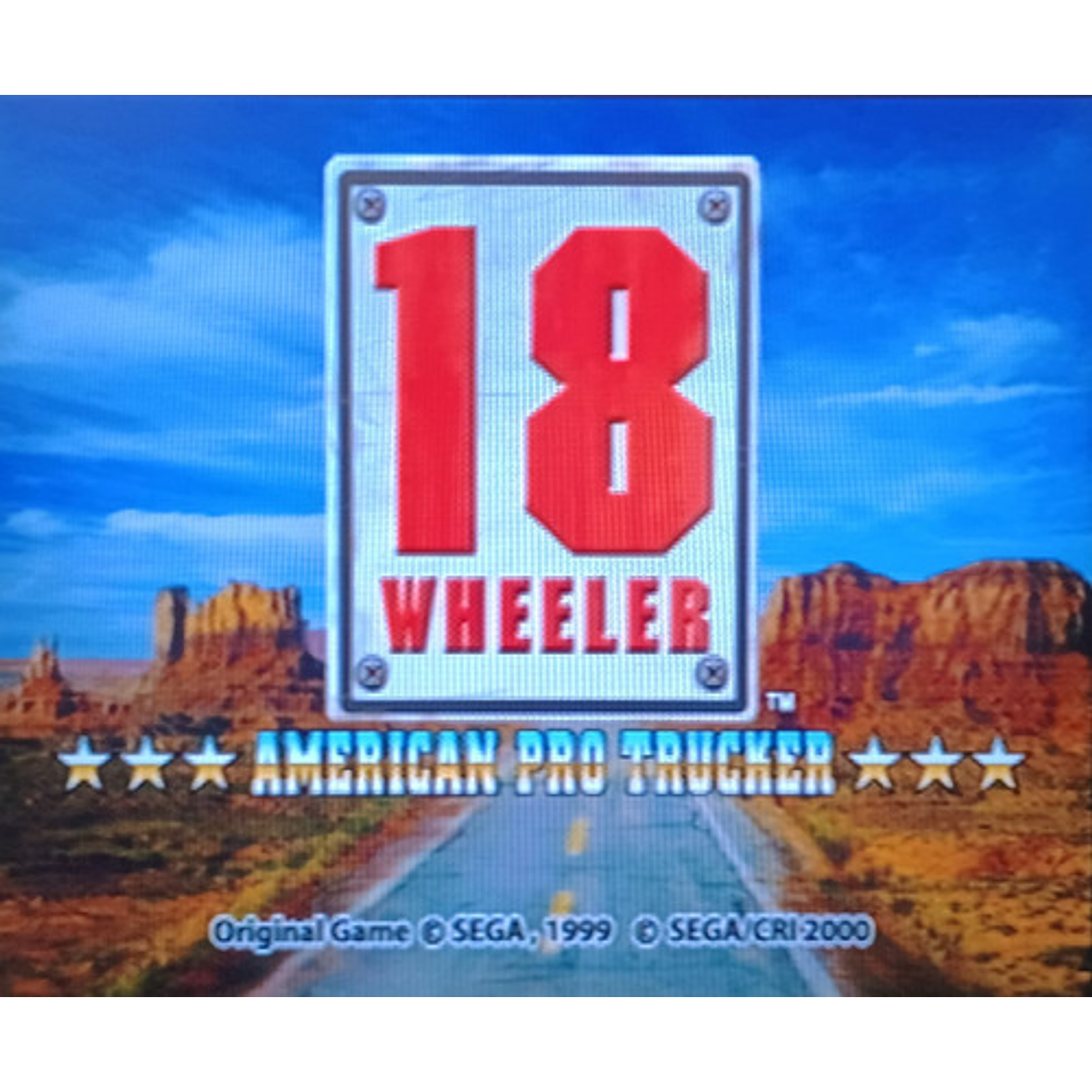 Eighteen 18 Wheeler Playstation Ps2 4