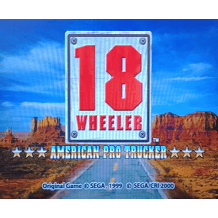 Eighteen 18 Wheeler Playstation Ps2 4