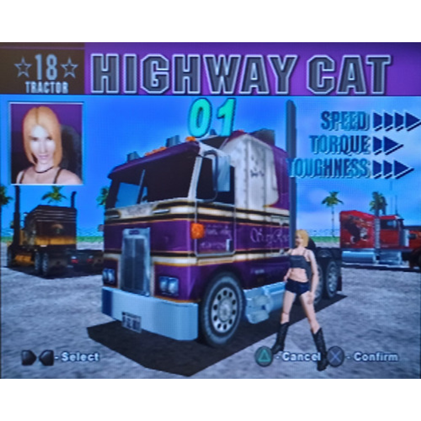 Eighteen 18 Wheeler Playstation Ps2 5