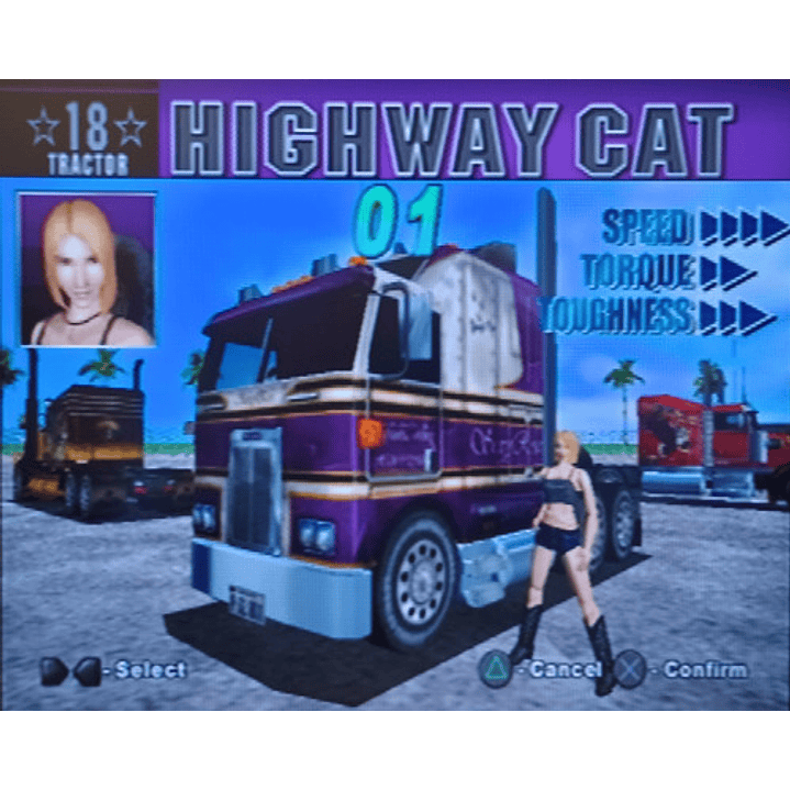 Eighteen 18 Wheeler Playstation Ps2 5