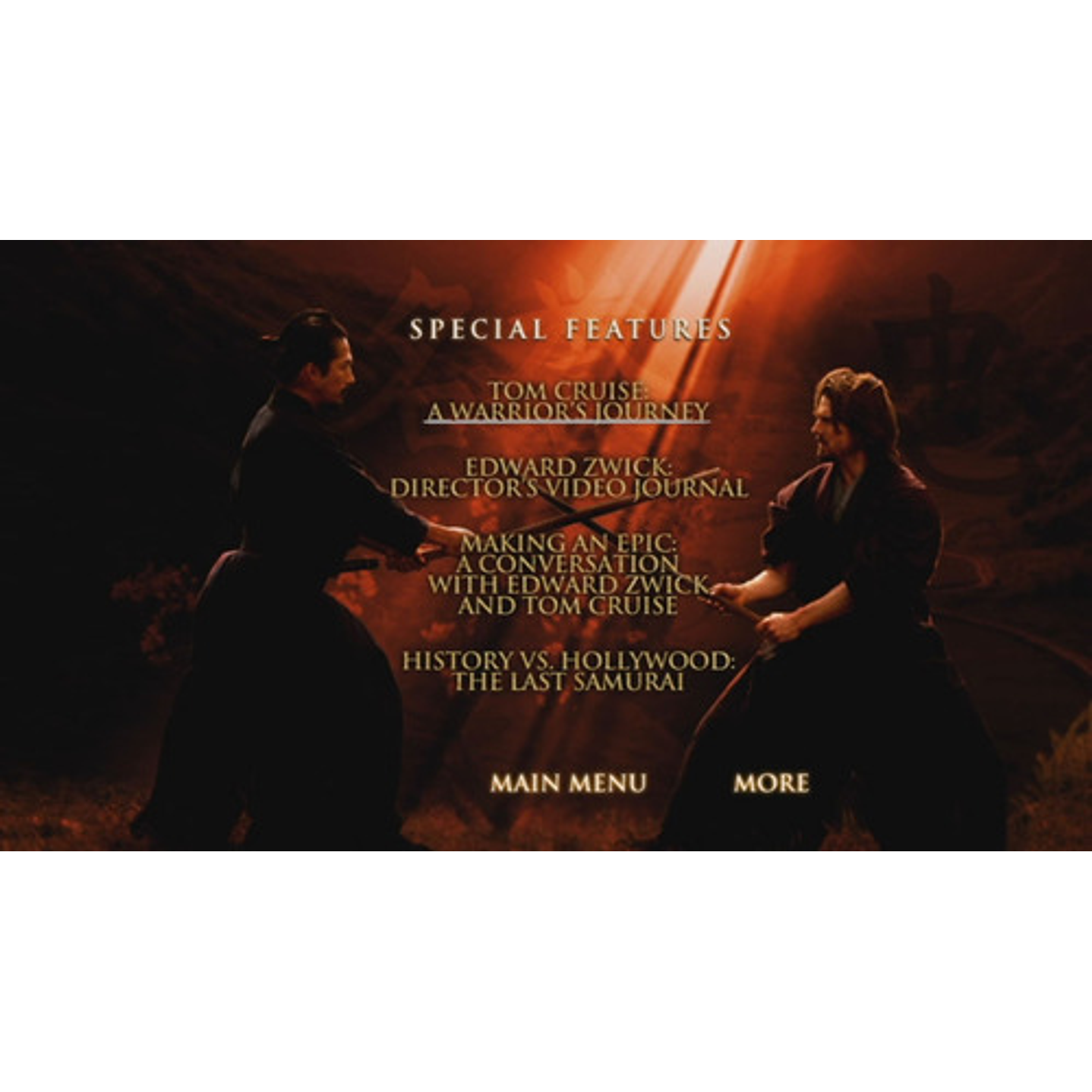 The Last Samurai Dvd 8