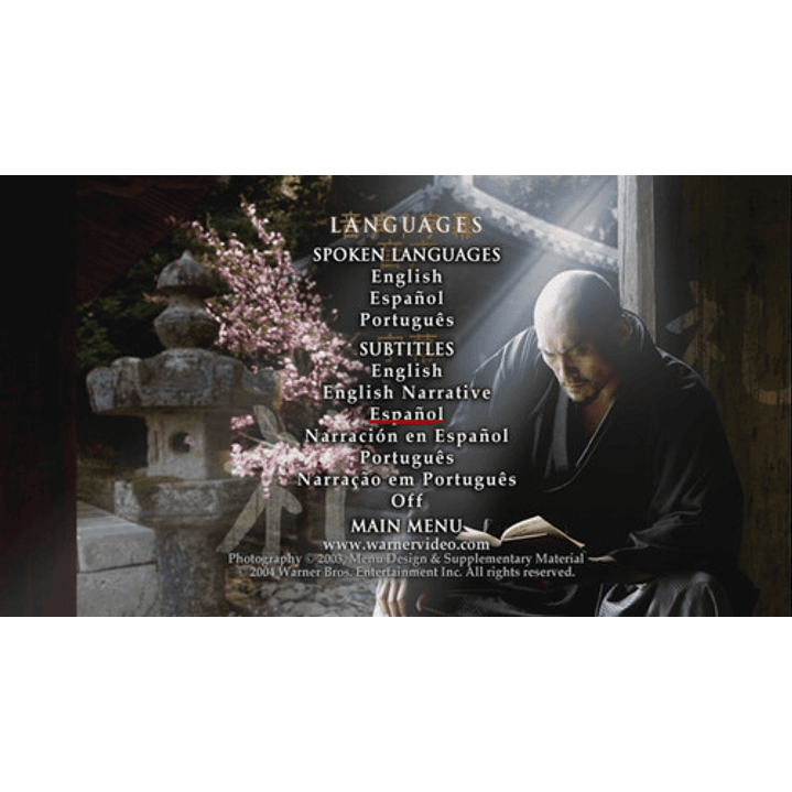 The Last Samurai Dvd 9